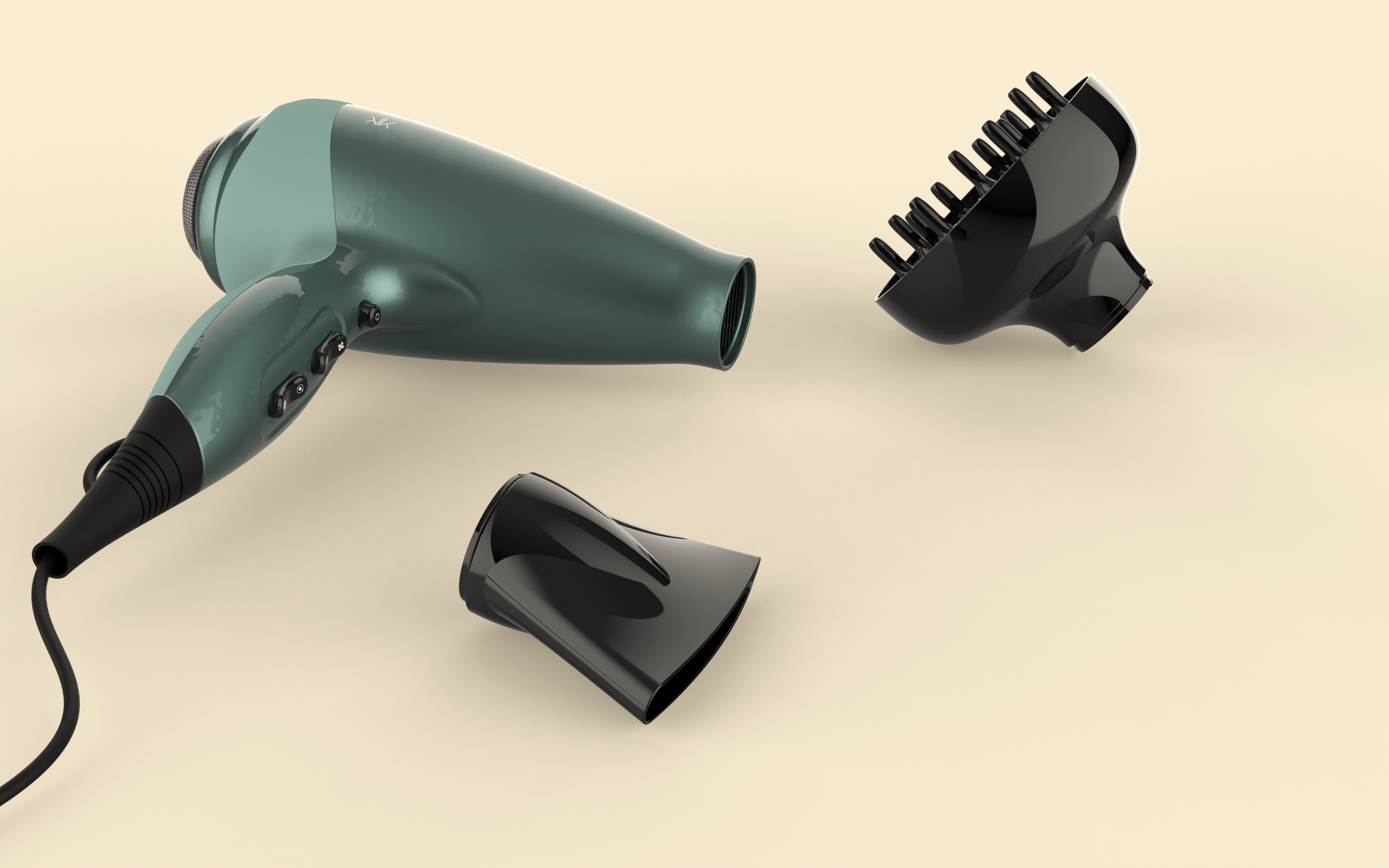 带扩散器的吹风机